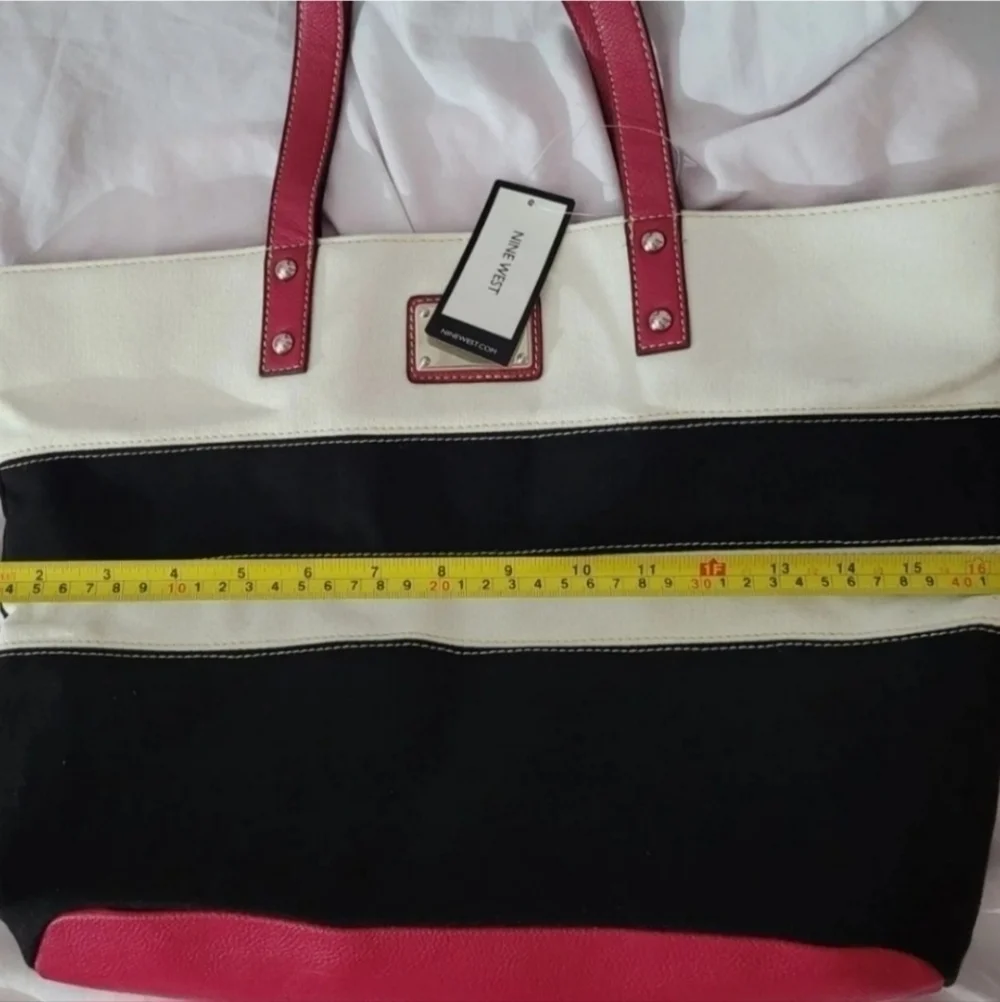 Nine West Canvas Freeport Tote | NEW